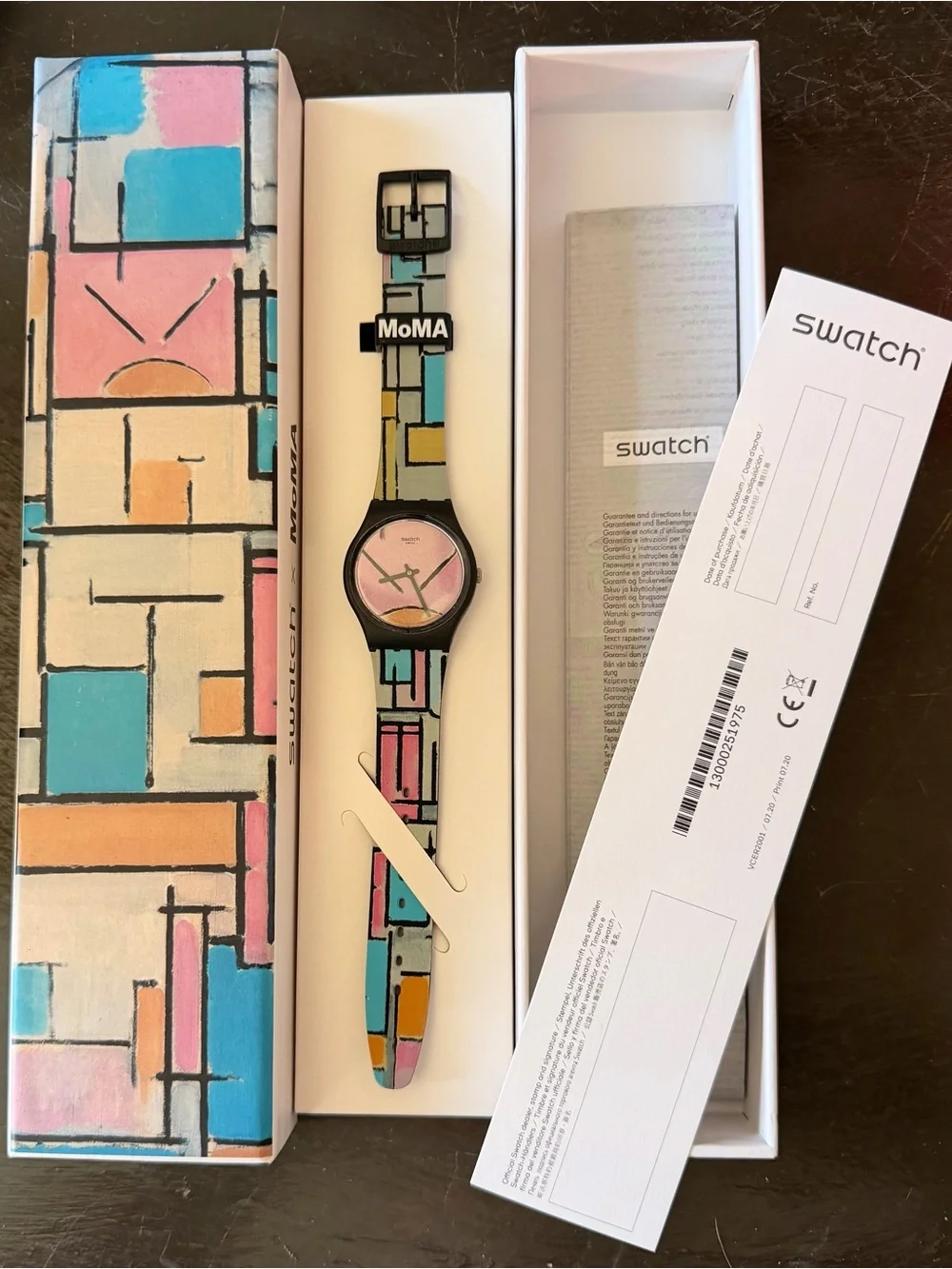 Swatch timepiece soft
